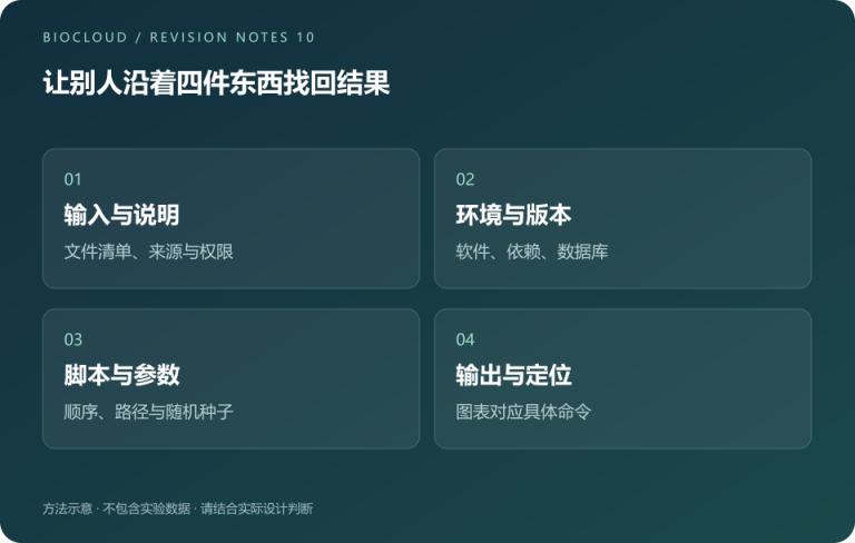 审稿人要原始数据和代码：返修时该交哪些文件？的处理路径示意图